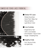 Brooklyn Hair 13x6 HD Lace Frontal – Body Wave True Swiss HD 100% Remy Human Hair